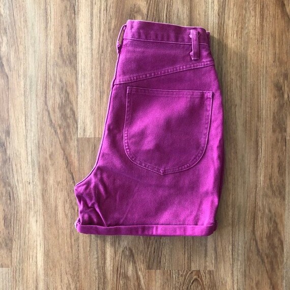 fuschia pink shorts