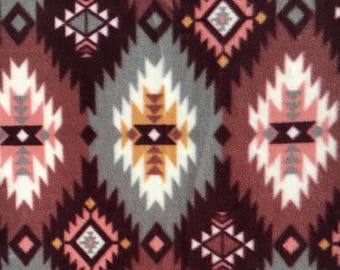 Rosewood Fleece (anti-pill) - Pillow Cover Only (teepee NOT included)