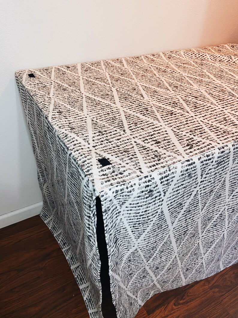 Crate Cover Diamond Fabric Kennel Cover Select your fabric choice and kennel size image 4