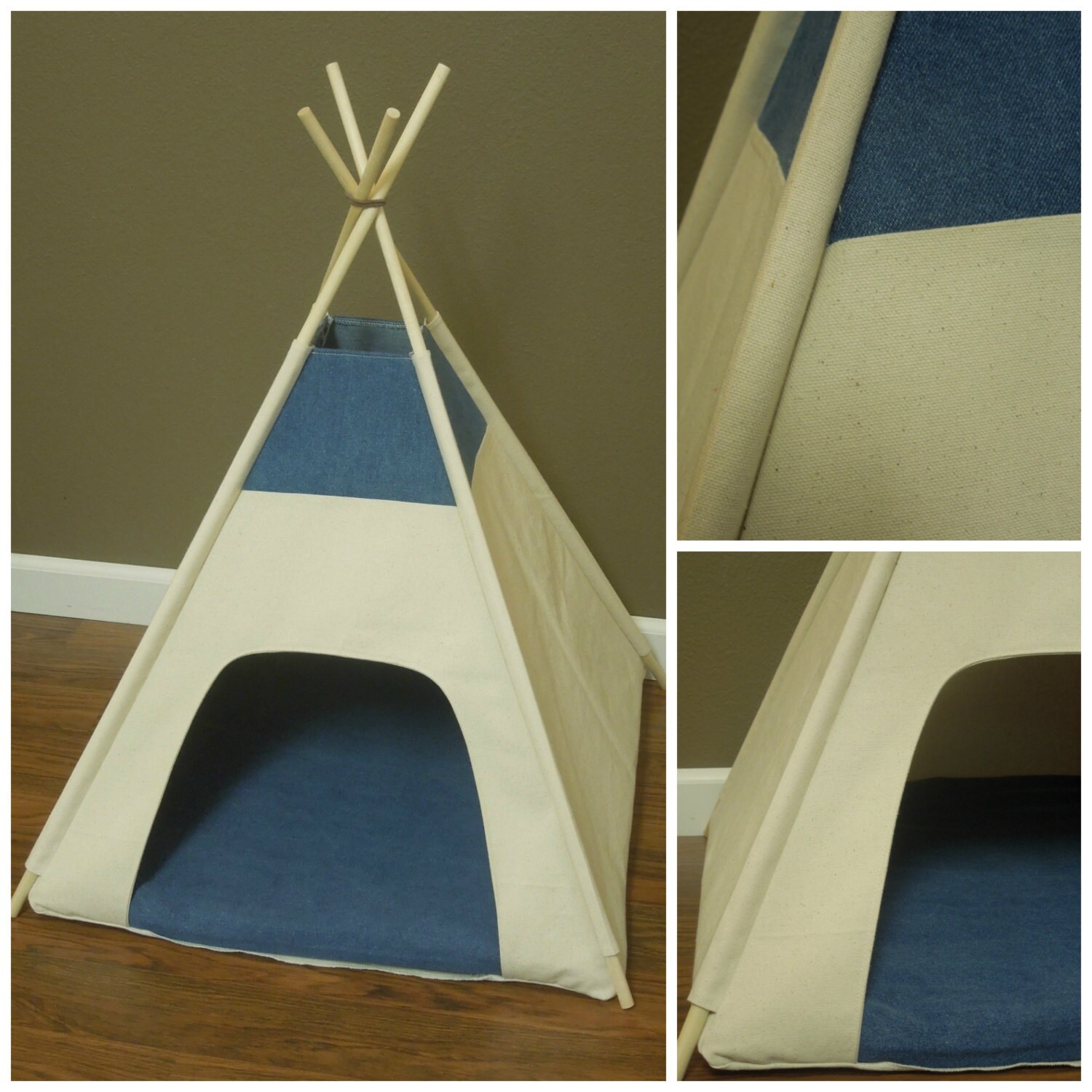 Hund/Katze Tipi Pet Zelt kleine 24 Basis die Etsy