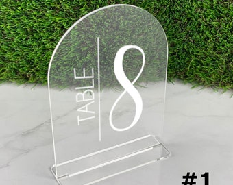 MATCHING Table Number Decals. Table Number Decals. Bottle - Etsy