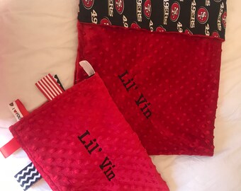 49ers baby blanket
