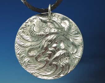 Viking Pendant in Lead Free Pewter