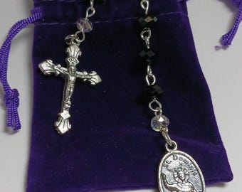 Pocket Rosery-Saint Dominic Patron Saint of Preachers and Theologians
