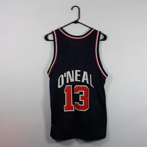 Vintage Shaquille O'neal Champion Jersey 13 Size 40 M image 2