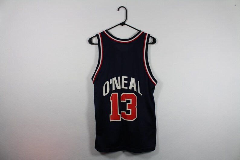 Vintage Shaquille O'neal Champion Jersey 13 Size 40 M image 2