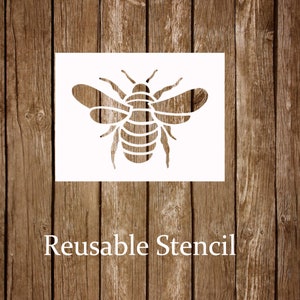 Stencil, Bee Stencil, Animal Stencil, Bumble Bee Decor, Reusable Stencil, Painting Stencil, Craft Stencil, Stencil