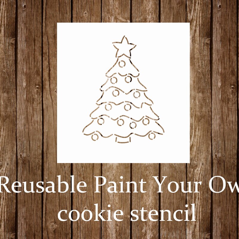Paint Your Own Cookie Stencil Etsy