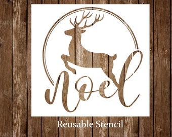 Noel Stencil - Etsy
