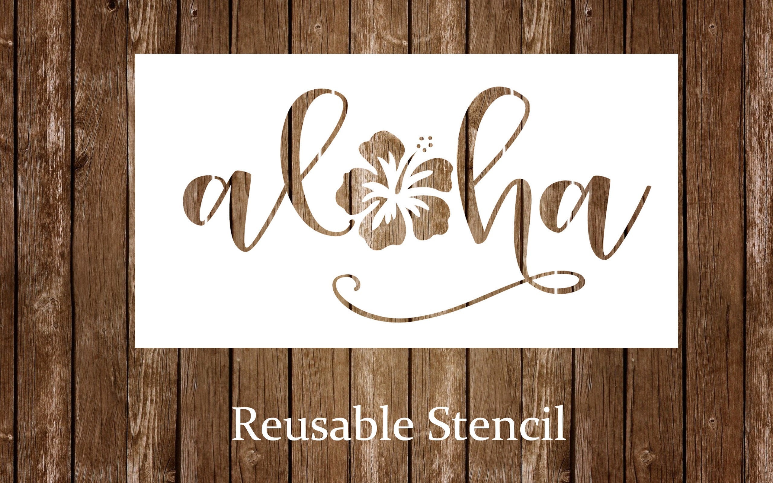 Aloha Stencil Hawaiian Stencil Aloha Hibiscus Reusable Etsy Singapore aloha-stencil-hawaiian-stencil-aloha-hibiscus-reusable-etsy-singapore