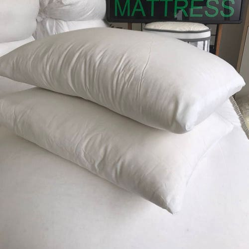 1 PAIR Washable Standard Queen King Eco Soft Hypo Allergy Details about   2 Wool Bed Pillows 