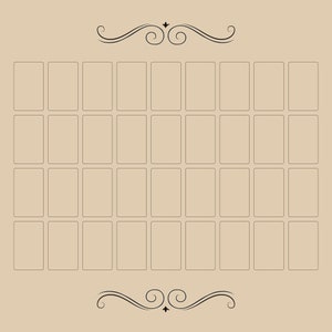 Grand Tableau Lenormand Velluto Altare Panno Tarocchi Stendi Vestiti Per Altari Carte Riti Rituali Incantesimi Divinazione Pratica Strega Decorazione Casa