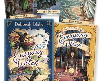 Everyday Witch Tarot Kit Card Deck & Guidebook Set oracle cards and book magic magick craft witchcraft wicca pagan wiccan every day