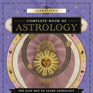Libro completo de astrología La forma fácil de aprender las cartas natales astrológicas del zodíaco Brujería pagana Wicca Druida Celta