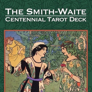 Smith-Waite Centennial Tarot Deck Cards Set Oracle Card Booklet adivinación magia magia pagana wicca wicca brujería brujería Rider Wait