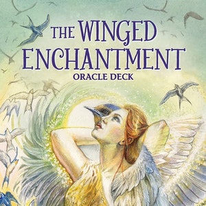 Enchantement ailé Oracle Tarot Deck Cards Set Card Livret divination magick magie païenne wicca wiccan sorcellerie artisanat sorcellerie fantasy art