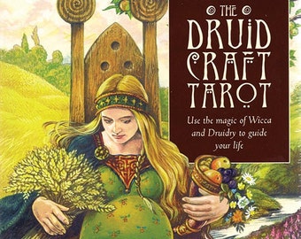 Druidcraft Tarot Kit Card Deck & Guidebook Set Druid oracle cards and Book kit magic magick witch craft witchcraft wicca pagan wiccan