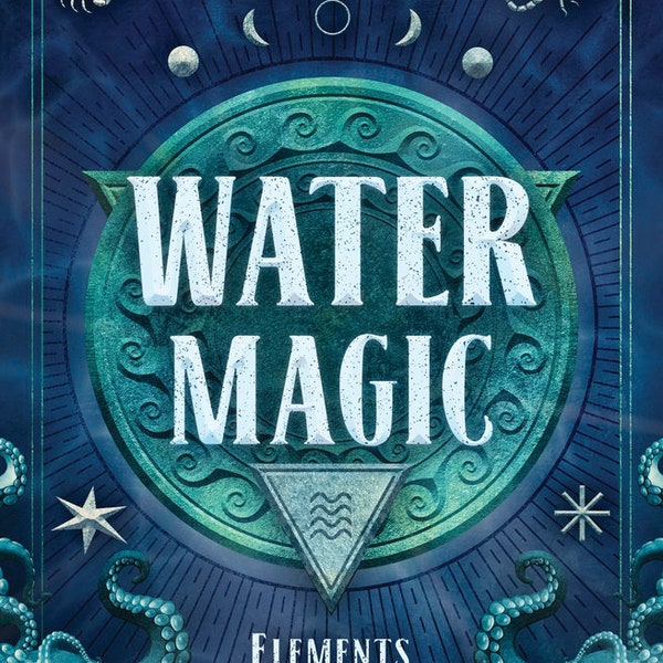 Water Magic Book Elements of Witchcraft witch craft magick guidebook magical element pagan Wicca Wiccan paganism magickal goddess