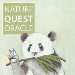 Nature Quest Oracle Deck Cards Set Taoist Wisdom Fantasy Art Tarot Card magick magic pagan wicca wicca hekserij hekserij Tao Te Ching