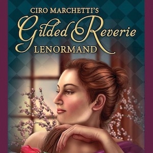 Gilded Reverie Lenormand Deck Cards Set Tarot Oracle Card Booklet Kit magick magic pagan wicca wiccan witch craft witchcraft