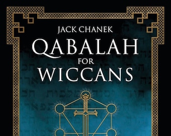 Qabalah For Wiccans Book Kabbalah Magick Cabala Magic divination magickal rites rituals texts mysteries Jewish witch craft witchcraft wicca
