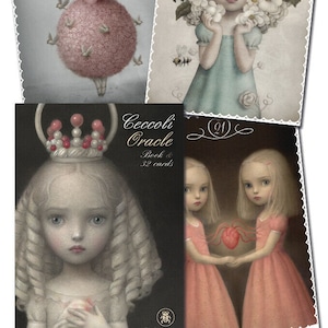 Ceccoli Orakel Karten Set Kartenheft Nicoletta Ceccoli Tarot Wahrsagerei Magie Wicca Wicca Hexe Hexen basteln Fantasy Kunst