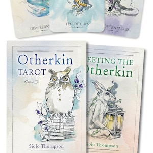 Otherkin Tarot Kit Card Deck & Guidebook Set oracle cards and book magic magick witch craft witchcraft wicca wiccan pagan familiar familiars