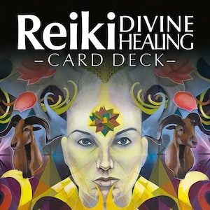 Reiki goddelijke genezing kaartspel set fortuinkaarten orakel tarot oosterse geneeskunde wicca wicca heks ambacht hekserij magie magie