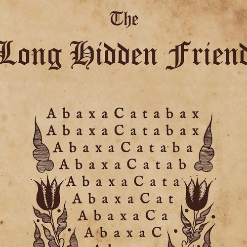 The Long Hidden Friend Book German Folk Magic Pennsylvania Dutch magick witch craft witchcraft pagan wicca wiccan folk lore magical magickal