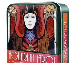 Aquarian TAROT the Fool Blue Back Cards 1970 AQ78 Palladini Art