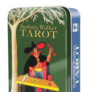 Barbara Walker Tarot in Tin oracle cards card divination kit mystical fortune telling card set pagan wicca witch craft witchcraft wiccan