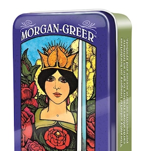 Morgan-Greer Tarot in Tin oracle cards card divination kit mystical fortune telling card set pagan wicca witch craft witchcraft wiccan