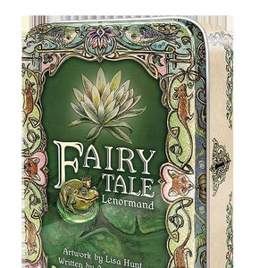 Fairy Tale Tarot in Tin oracle cards card divination kit mystical fortune telling card set pagan wicca witch craft wiccan witches faery