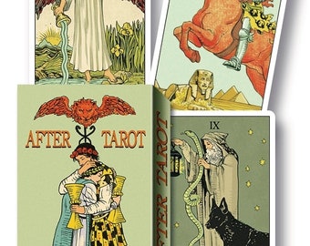 Tarotkortlek, set med orakelkort, häfte, spådom, magi, hednisk wicca, häxkonst, häxkonst, spådom