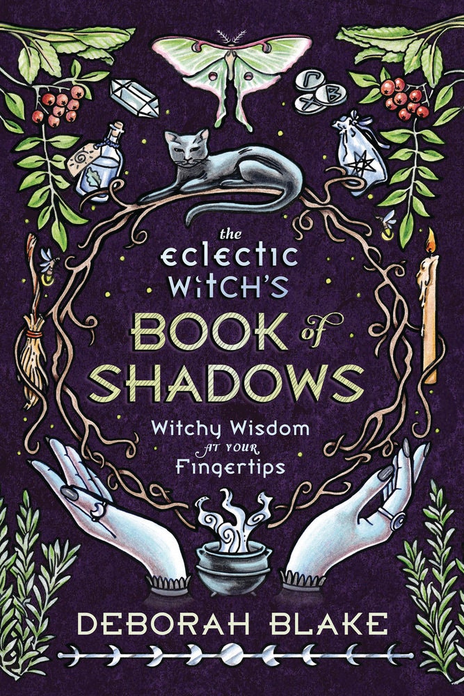 The Eclectic Witch's Book Of Shadows Hardcover Witchy Wisdom Magical Information witch craft witchcraft magic magick wicca wiccan pagan