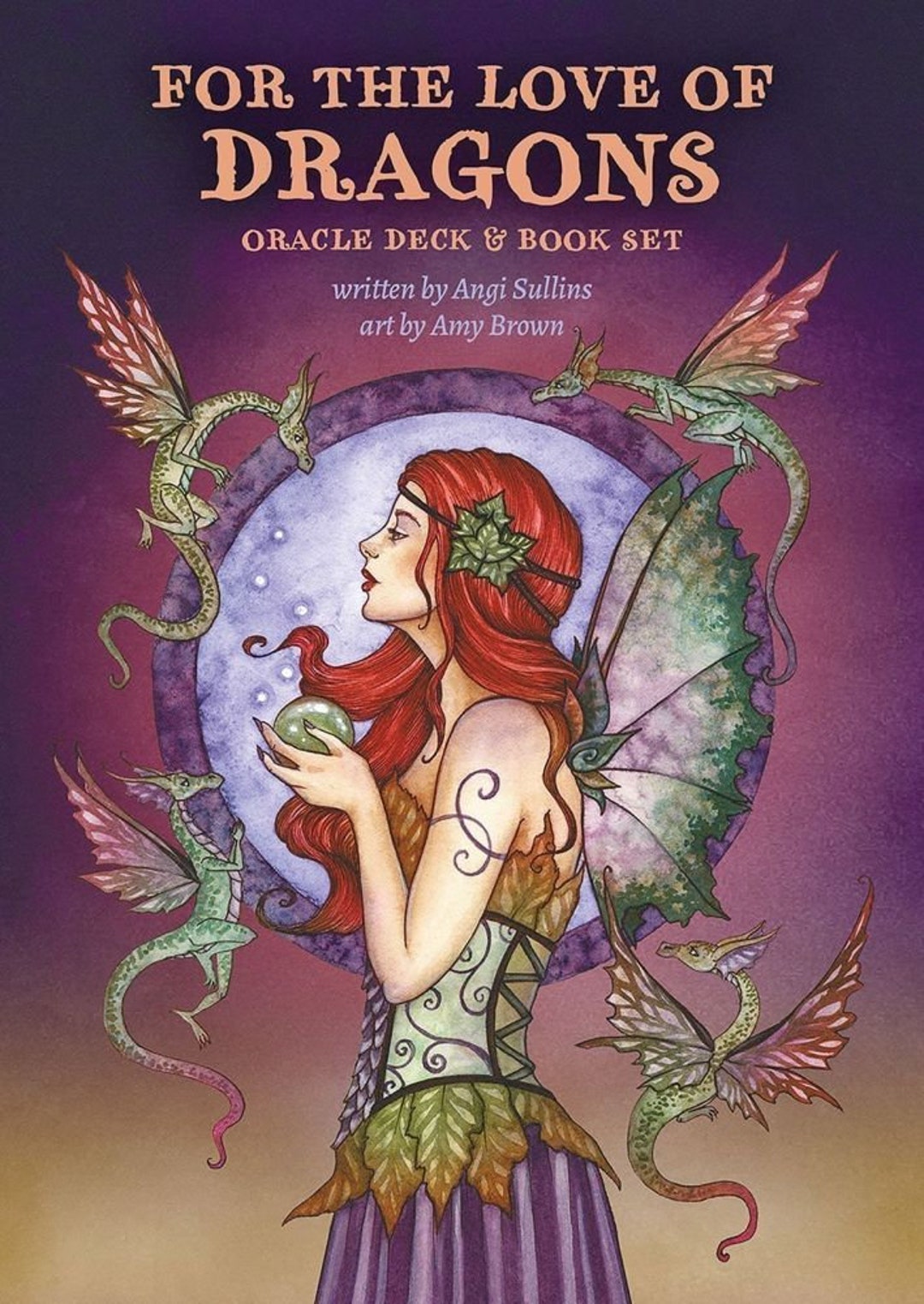 For the Love of Dragons: Oracle Deck & Book Set Amy Brown Tarot Cards ...