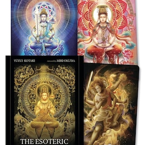 Esoterik Buddhismus Japan Orakel Karten Kit Kartendeck & Ratgeber Set Buch Tarot Magie Magie Japanische Mystik Ost Okkultismus Buddhist