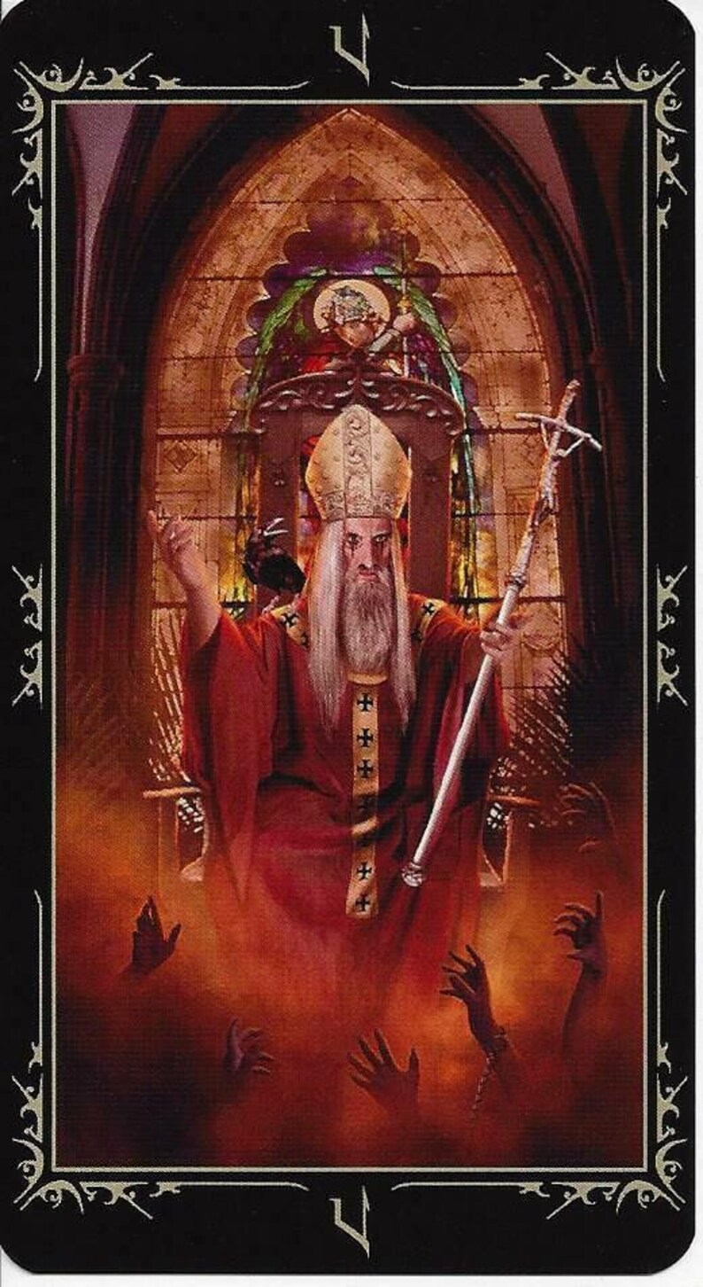 Dark Fairytale Tarot Deck Cards Set Fantasy Art Oracle Card Etsy