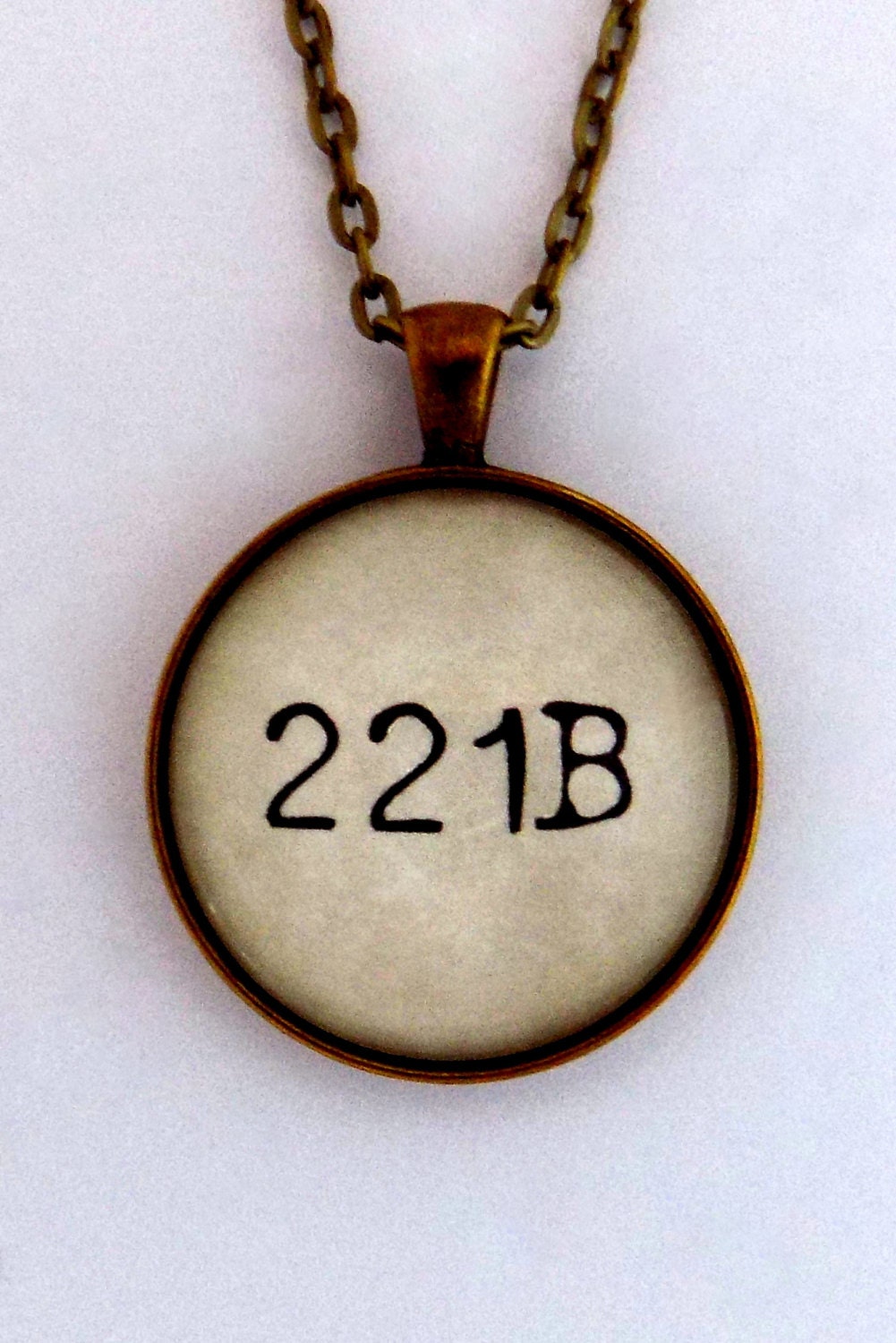221B Baker Street Sherlock Holmes Sir Arthur Conan Doyle Literary Book Quote Pendant Necklace Keychain Key Ring Literature Fandom Jewelry