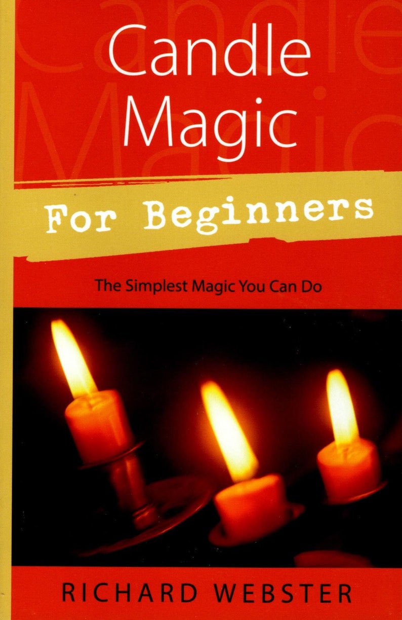 Candle Magic for Beginners Book Candles Magick Witch Craft Witchcraft ...