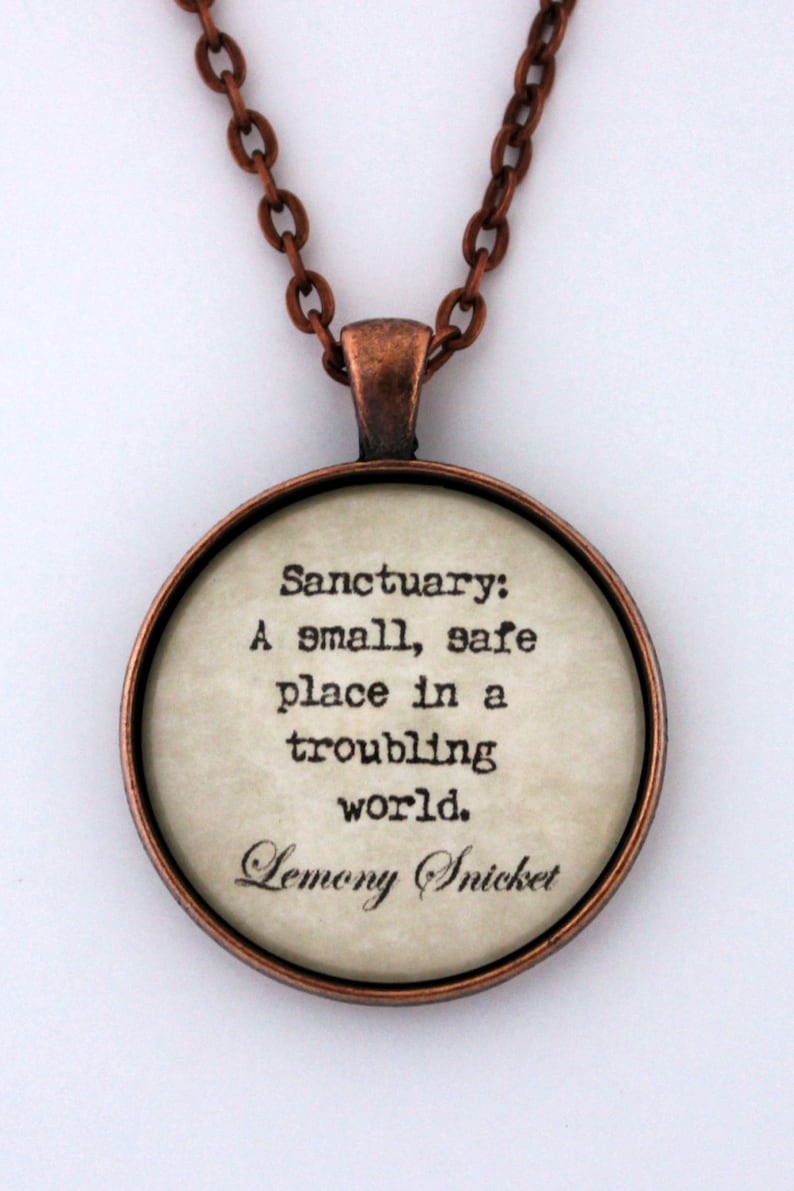 Sanctuary A Small Safe Place In A Troubling World Lemony Etsy