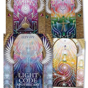 The Light Code Apotheker Kit Karten & Buch Set Karten tarot Orakel Magie Magie Hexerei Hexerei Wicca Pagan Wicca Druide