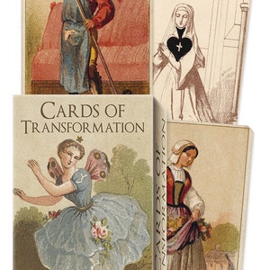 Cards Of Transformation Fortune Telling Deck Cards Set Oracle Card magick magic pagan wicca wiccan witch craft witchcraft tarot teller