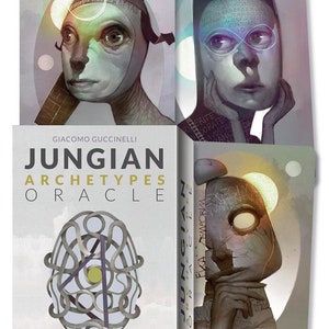 Archétypes jungiens kit Oracle jeu de cartes jeu de cartes magick magie sorcellerie artisanat sorcellerie tarot Carl Jung synchronicité archétype