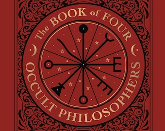 El libro de los cuatro filósofos ocultistas Tapa dura Tres siglos de encantamientos Encantamientos y magia ritual Libro de consulta de magia brujería bruja