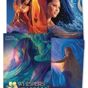 Whispers of Aloha Oracle Cards & Guidebook Set Tarot Card Deck Book Kit Hawaiian magick Polynesian magic pagan witch craft witchcraft