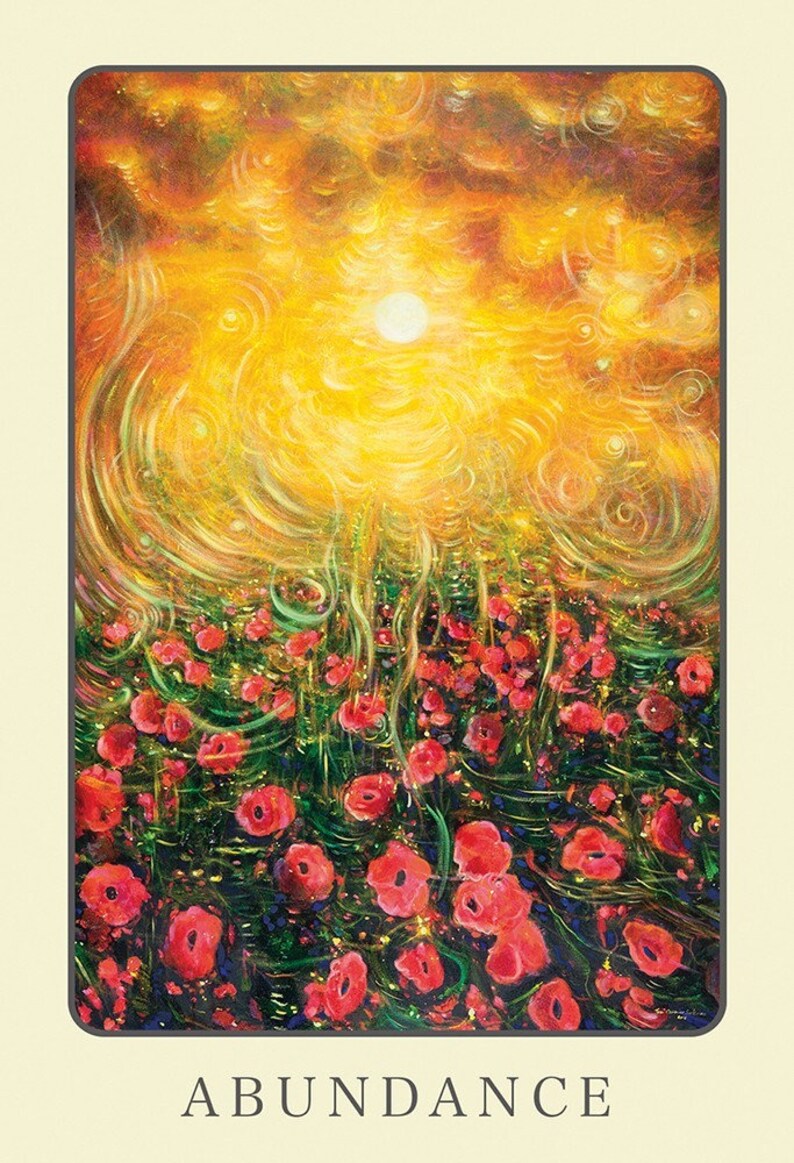 Peace Oracle Cards & Guidebook Set Tarot Card Deck Book Kit Etsy