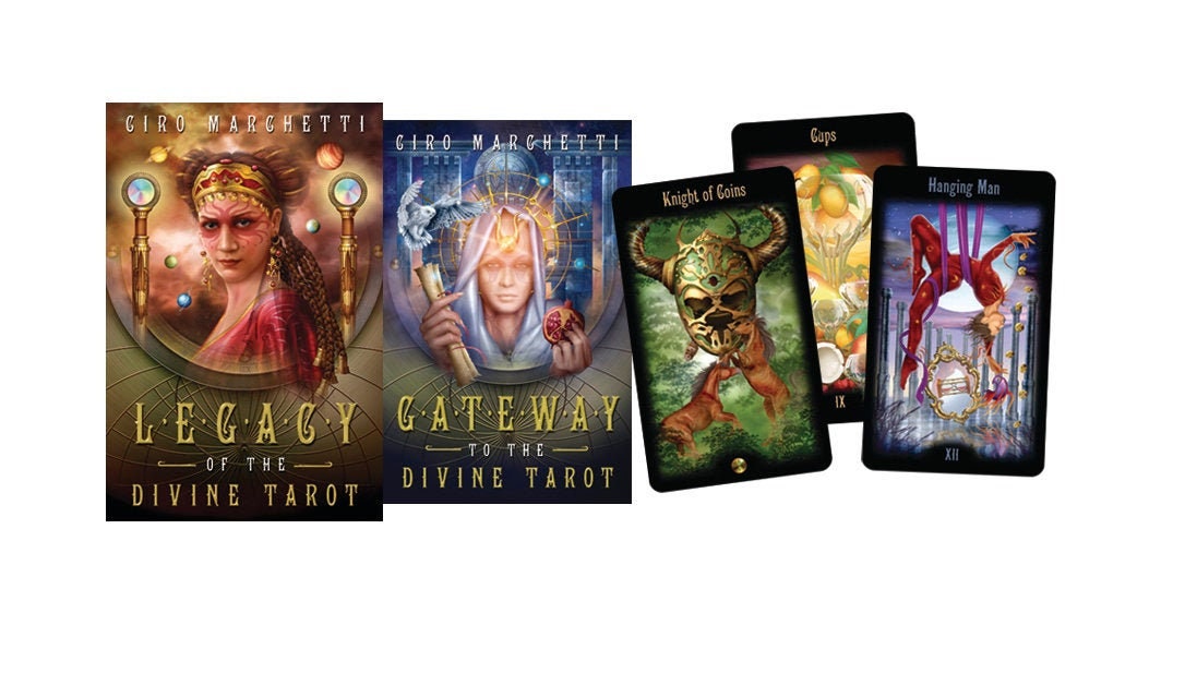 Legacy Of The Divine Tarot Kit Card Deck & Guidebook Set Oracle Cards Book magic magick witch craft witchcraft wicca wiccan pagan mystic