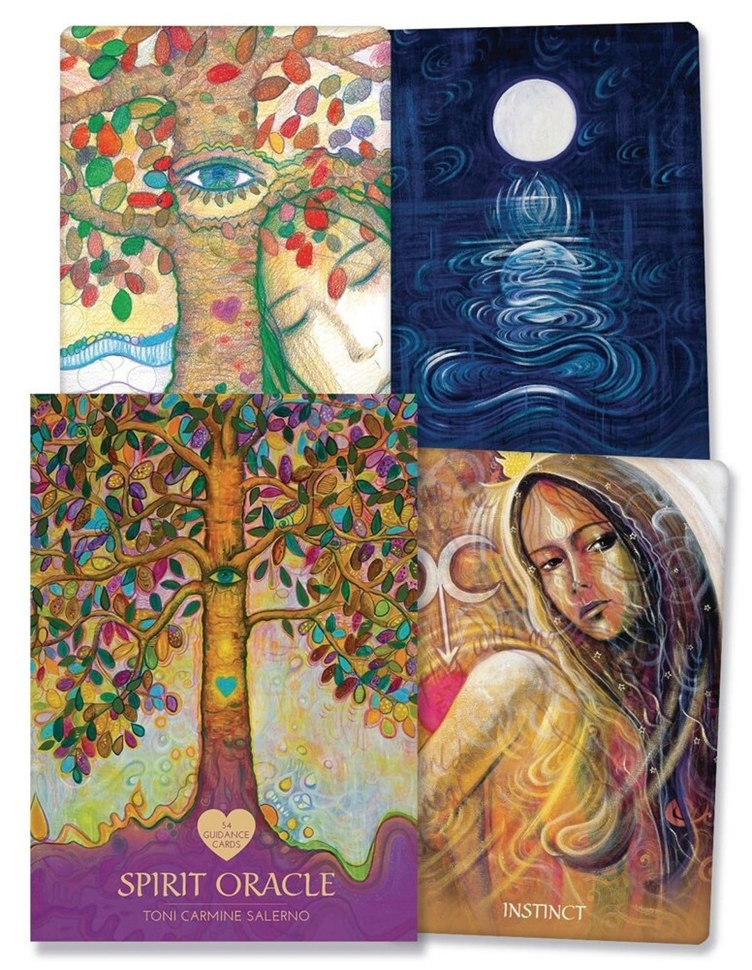 Spirit Oracle Set Fantasy Art Magic Magick Witchcraft Tarot Cards Witch ...