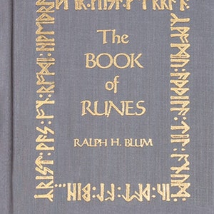 El Libro de las Runas Set Piedras Rúnicas Velvet Bolsa guía y kit de piedras rúnicas Adivinación nórdica brujería pagana brujería wicca wicca imagen 2